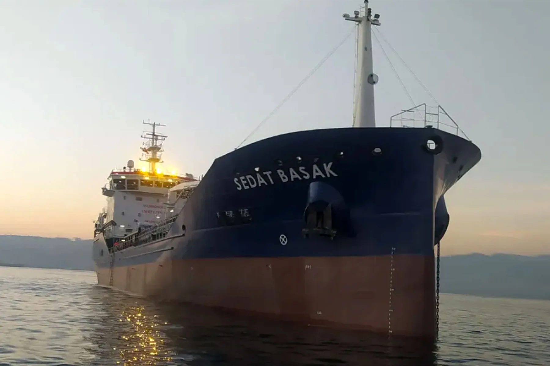 M/T Sedat Basak — precision‑driven chemical transport, a matter of chemistry.